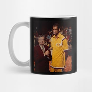 Kareem Abdul Jabbar in an Interview with The Legend Chick Hearn Mug